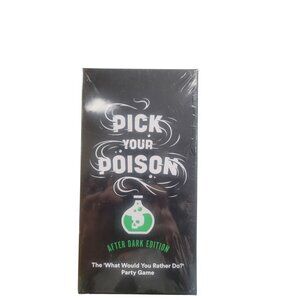 Pick Your Poison After Dark Edition Party Game